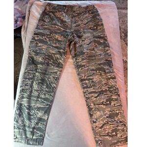 Vanguard Mens ABU Digital Tiger Stripe Camo Cargo Pants Tactical Utility Medium